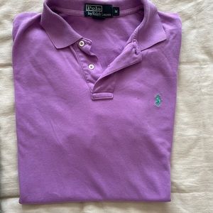 Mens Hamilton Purple Polo
